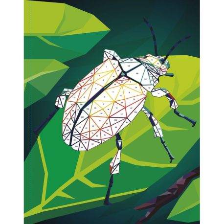 ANIMAUX AU CLAIR DE LUNE - STICKERS MOSAIQUE