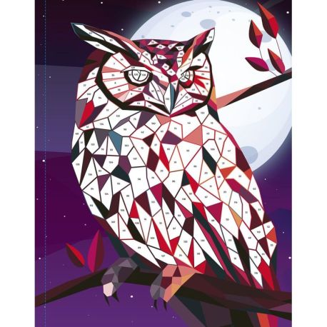 ANIMAUX AU CLAIR DE LUNE - STICKERS MOSAIQUE
