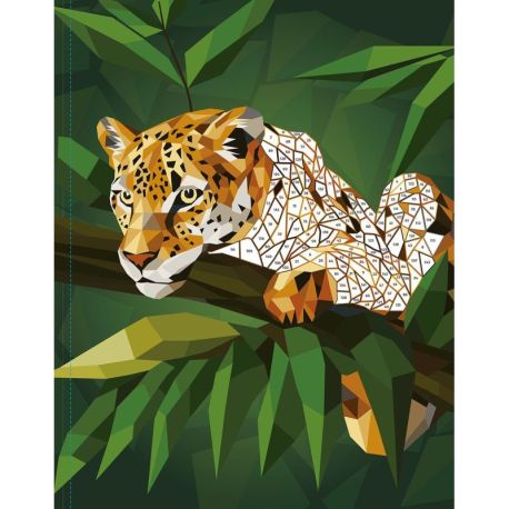 ANIMAUX AU CLAIR DE LUNE - STICKERS MOSAIQUE