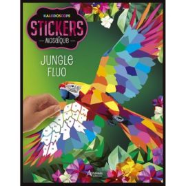 JUNGLE FLUO - STICKERS MOSAIQUE