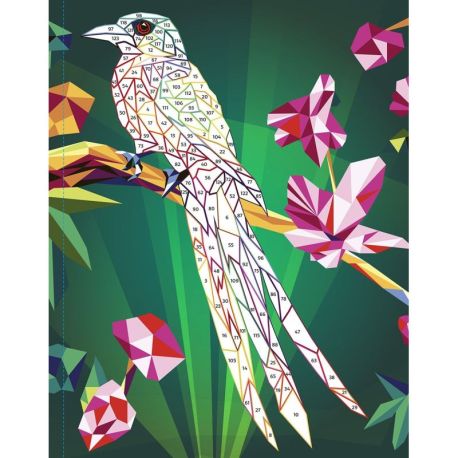 JUNGLE FLUO - STICKERS MOSAIQUE