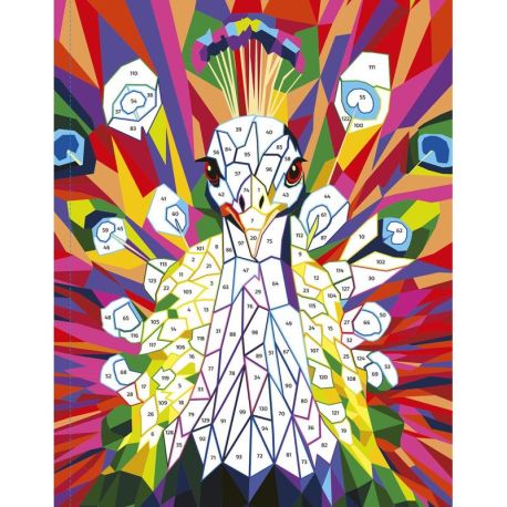 JUNGLE FLUO - STICKERS MOSAIQUE