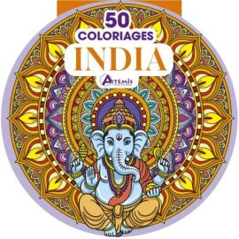 INDIA - 50 COLORIAGES