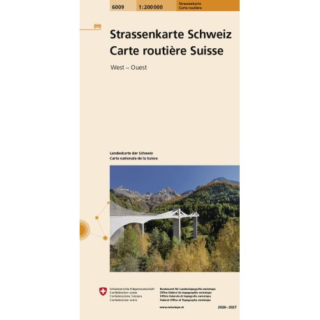 6009 CARTE NATIONALE SUISSE N°5 2026/2027