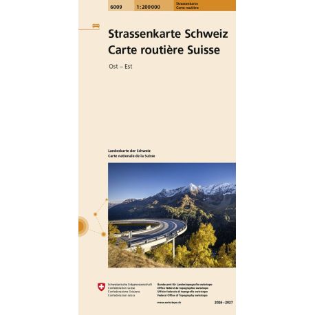 6009 CARTE NATIONALE SUISSE N°5 2026/2027
