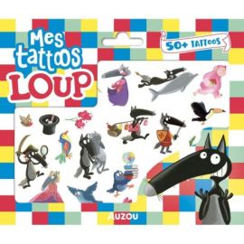 MES P'TITS TATTOOS - LOUP + DE 50 TATTOOS