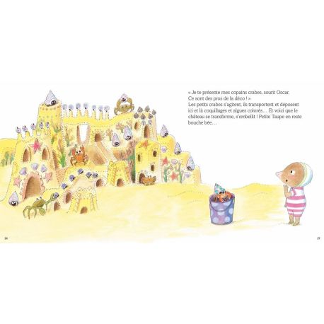 PETITE TAUPE ET LE CONCOURS DE CHÂTEAUX DE SABLE