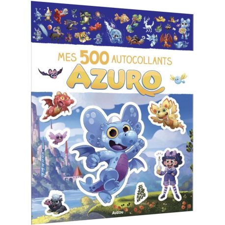 MES 500 AUTOCOLLANTS AZURO