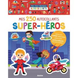 SUPER-HEROS MES 250 AUTOCOLLANTS