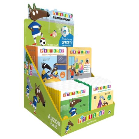 PLV DE TABLE PLEINE P'TIT LOUP FOOT 46 EX + PRIME (BALLON)