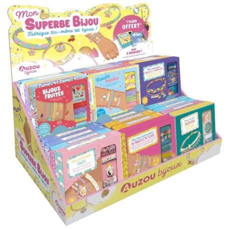 PLV DE TABLE PLEINE - MON SUPERBE BIJOU - 24 VOL + PRIME 2 POUR 1