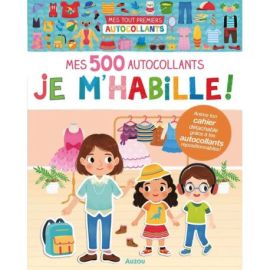 JE M'HABILLE MES 500 AUTOCOLLANTS