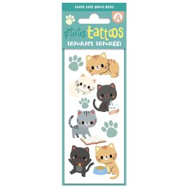 P'TITS TATTOOS - CHATS 10 TATTOOS