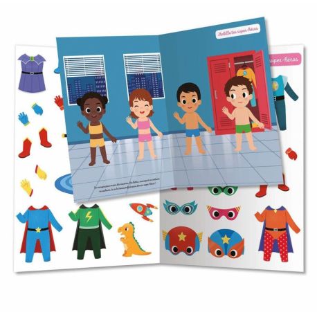 SUPER-HEROS MES 250 AUTOCOLLANTS