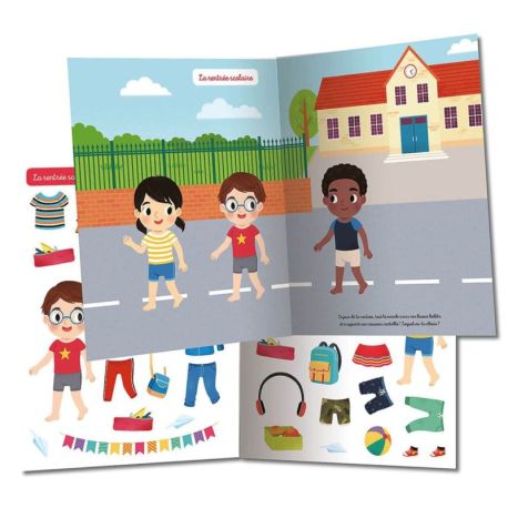 JE M'HABILLE MES 500 AUTOCOLLANTS