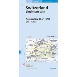 CARTE AERONAUTIQUE ICAO SUISSE