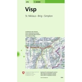 VISP WANDERKARTE