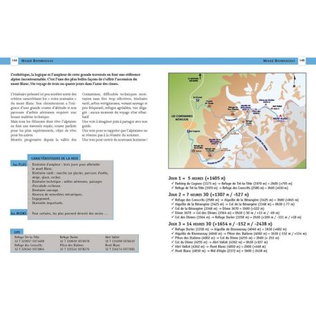 MONT-BLANC - 4810 M - 5 VOIES POUR LE SOMMET - FR