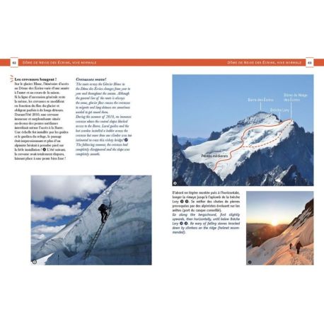 ÉCRINS - 4102 M - 7 VOIES POUR LE DÔME ET LA BARRE -FR-UK