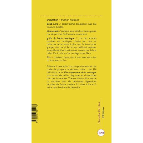 DICO IMPERTINENT DE LA MONTAGNE