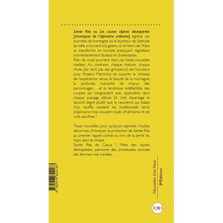 SAINTE RITA OU LES CAUSES ALPINES DÉSESPÉRÉES