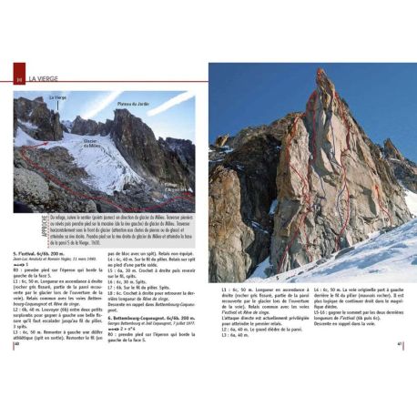 MONT-BLANC GRANITE, LES PLUS BELLES VOIES DESCALADE - T1 - FR - BASSIN