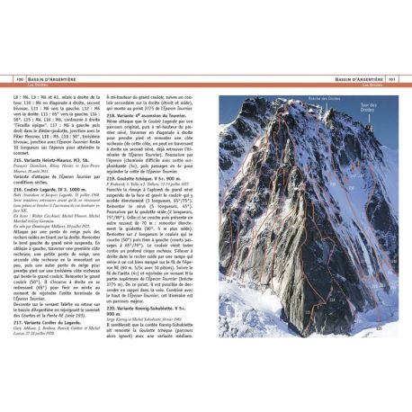 LE TOPO DU MASSIF DU MONT BLANC NEIGE, GLACE ET MIXTE - T1 - FR