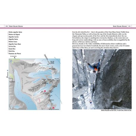 THE GUIDE TO THE MONT-BLANC RANGE SNOW, ICE AND MIXED - V1 - UK