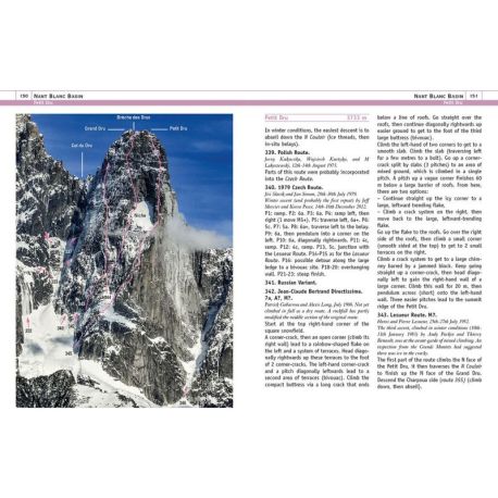 THE GUIDE TO THE MONT-BLANC RANGE SNOW, ICE AND MIXED - V1 - UK