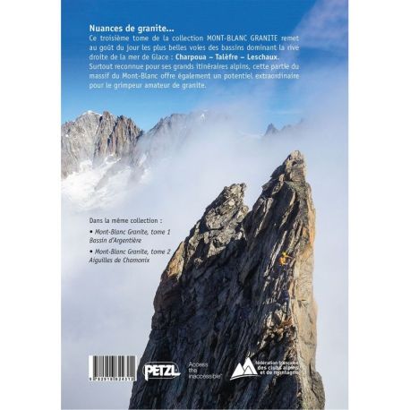 MONT-BLANC GRANITE, LES PLUS BELLES VOIES DESCALADE - T3 - CHARPOUA FR