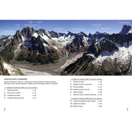 MONT-BLANC GRANITE, LES PLUS BELLES VOIES DESCALADE - T3 - CHARPOUA FR