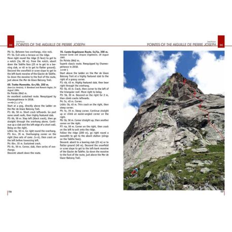 MONT-BLANC GRANITE, A ROCK CLIMBING GUIDE V3 - UK - CHARPOUA-TALÈFRE-