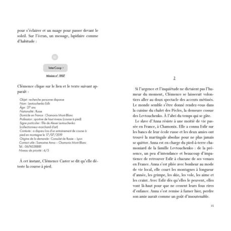 SALADE RUSSE AU MONT BLANC UNE AVENTURE DE CLEMENCE CASTER