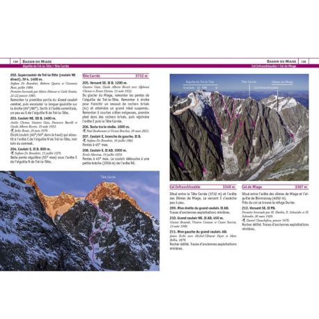 LE TOPO DU MASSIF DU MONT BLANC NEIGE, GLACE ET MIXTE - T3 - FR