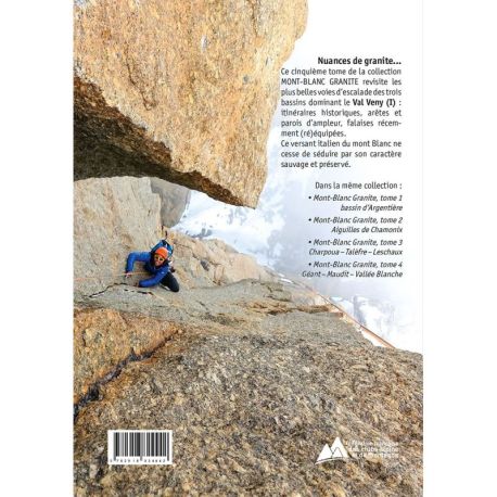 MONT-BLANC GRANITE, LES PLUS BELLES VOIES DESCALADE T5 - VAL VENY - FR