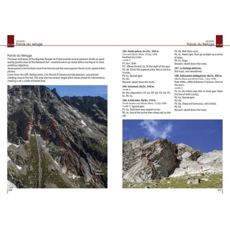 MONT-BLANC GRANITE, A ROCK CLIMBING GUIDE V6 - VAL FERRET - UK