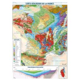 PUZZLE FRANCE GEOLOGIQUE PUZZLE 1000 PIECES 680X490 MM