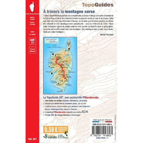 GR20 A TRAVERS LA MONTAGNE CORSE 067