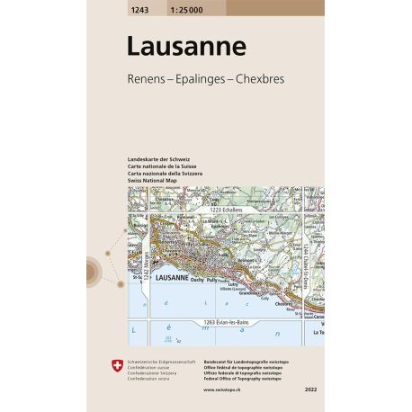 LAUSANNE RENENS-EPALINGES-CHEXBRES 1243