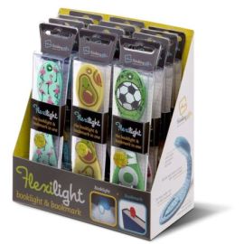 PRESENTOIR 12 LAMPES DE LECTURE FUN FLEXILIGHT - REMISE EN VENTE
