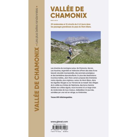 VALLEE DE CHAMONIX LES PLUS BELLES RANDONNEES 2E ED