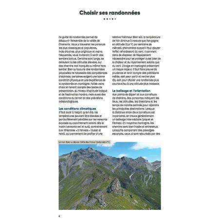 VALLEE DE CHAMONIX LES PLUS BELLES RANDONNEES 2E ED