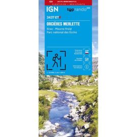 3437ETR ORCIERES - MERLETTE - SIRAC MOURRE FROID - PN ECRINS RESISTANTE