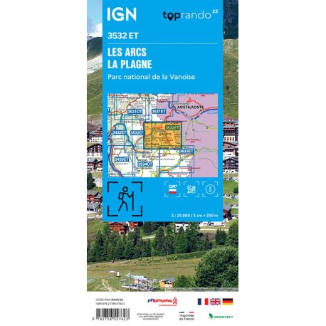 3532ET LES ARCS - LA PLAGNE PN DE LA VANOISE