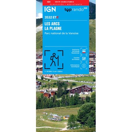 3532ETR LES ARCS LA PLAGNE PN DE LA VANOISE RESISTANTE