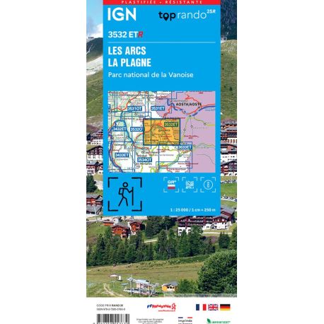 3532ETR LES ARCS LA PLAGNE PN DE LA VANOISE RESISTANTE