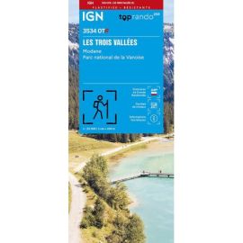 3534OTR LES TROIS VALLEES - MODANE PN VANOISE/RESISTANTE /RECTO-VERSO