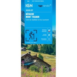 3535OT NEVACHE MONT THABOR COLS DU GALIBIER ET LAUTARET /RECTO