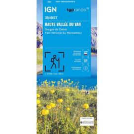 3540ET HAUTE VALLEE DU VAR, GORGES DE DALUIS, PN MERCANTOUR