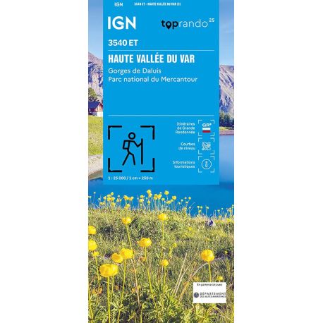 3540ET HAUTE VALLEE DU VAR, GORGES DE DALUIS, PN MERCANTOUR